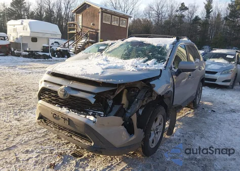 2020 Toyota Rav4 Hybrid Xle из США, поврежденный, VIN 2T3RWRFV1LW047549